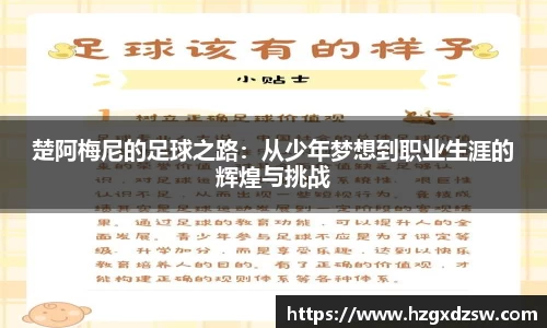楚阿梅尼的足球之路：从少年梦想到职业生涯的辉煌与挑战
